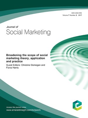 cover image of Journal of Social Marketing, Volume 7, Number 2
